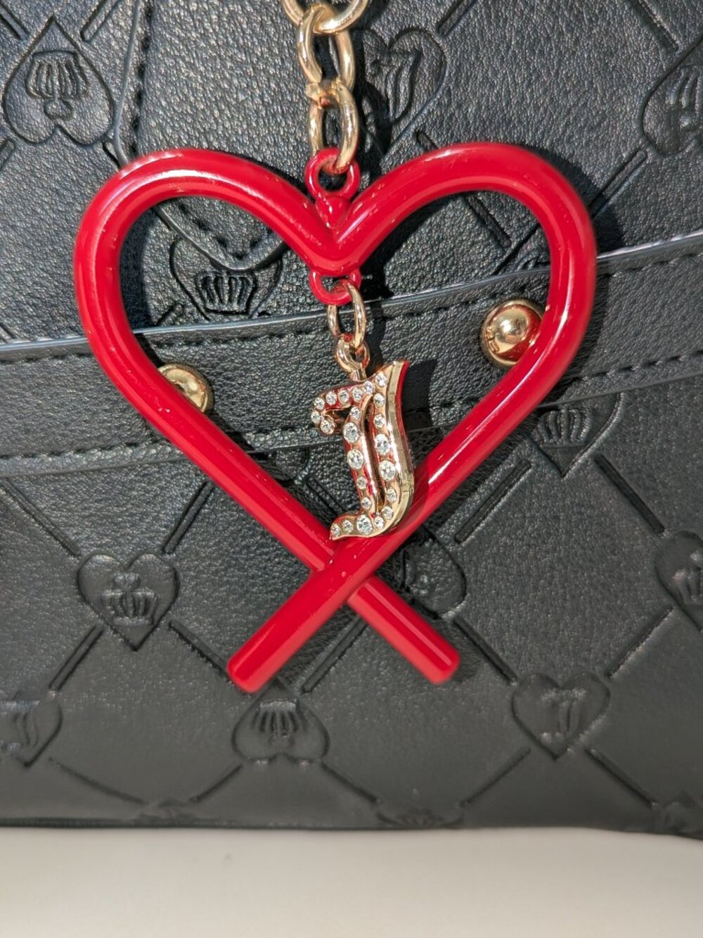 Juicy Couture handbag with charms galore! NWOT - Picture 3 of 8